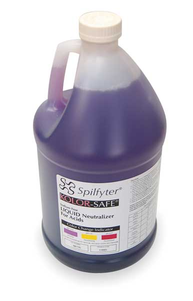 Acid Neutralizer, 38 lb, Purple, PK4