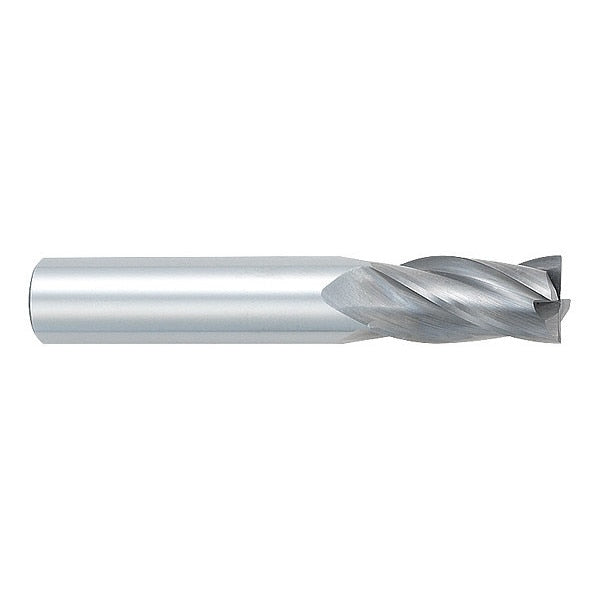 Carbide End Mill, 404, 1/8 D, 1/2 Cut L