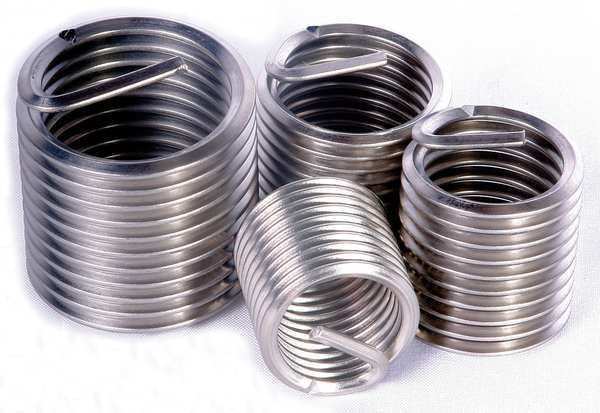 Helical Insert,  Free-Running,  M22-1.50 Thrd Sz,  Stainless Steel
