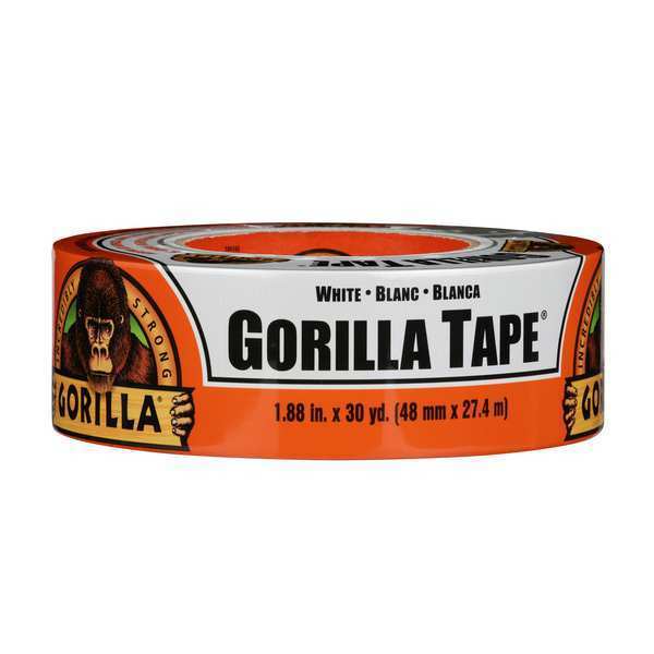 Duct Tape, Round, White, 5-3/4 in. dia.
