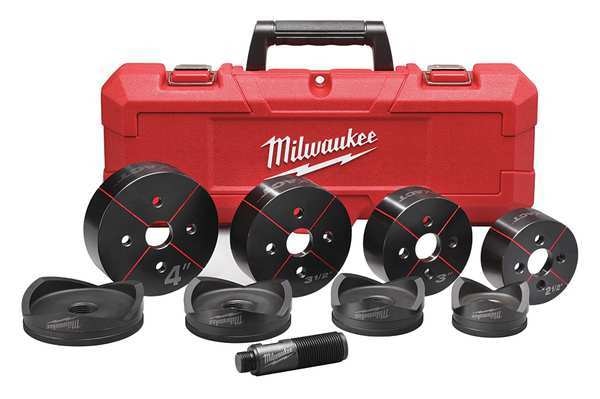 Milwaukee EXACT 2-1/2" to 4" Knockout Set