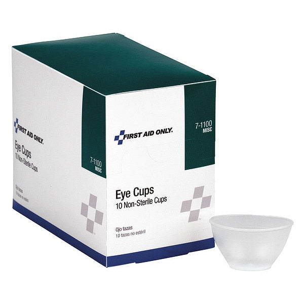 Eye Cup, Non-Sterile, Clear, Plastic