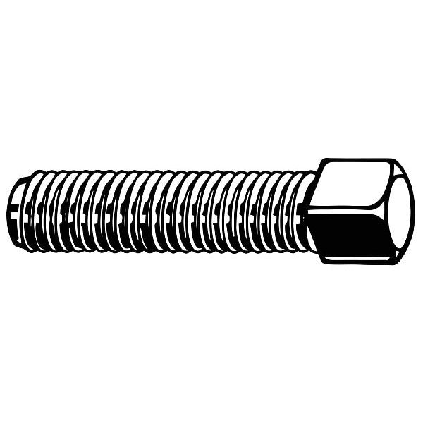 Socket Set Screw, Cup, 1/2-13x4, PK10