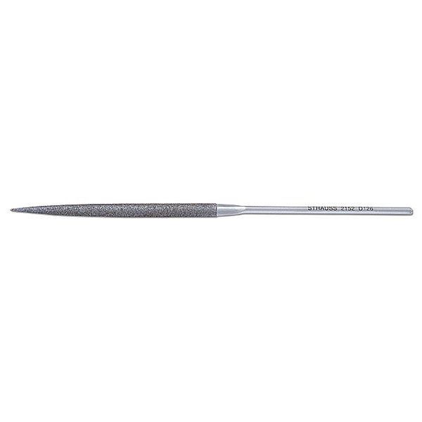 Needle File, Swiss, Half Round, 5-1/2 In. L