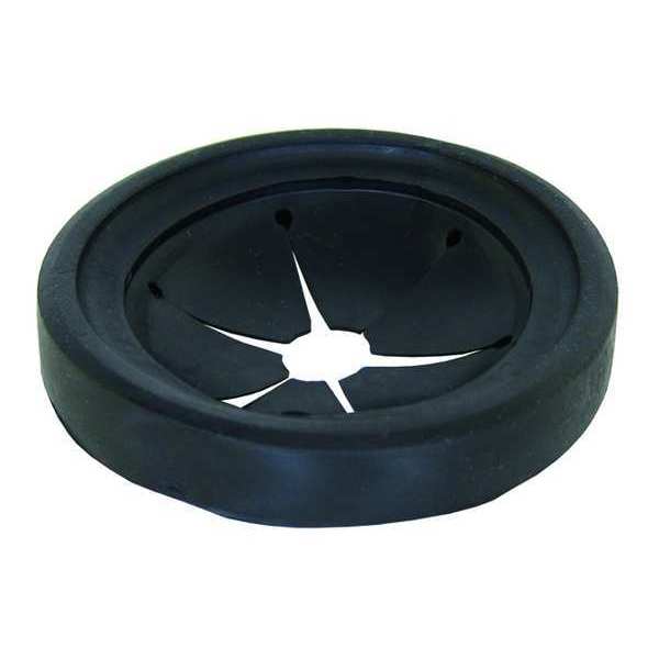 Disposal Guard, Rubber, Black, 1/2in.