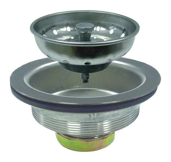 Basket Strainer, Stainless Steel, 17 ga.