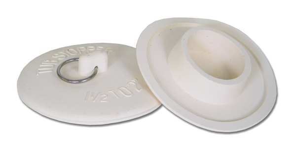 Rubber,  Linen White Finish,  Sink and Drain,  Stopper