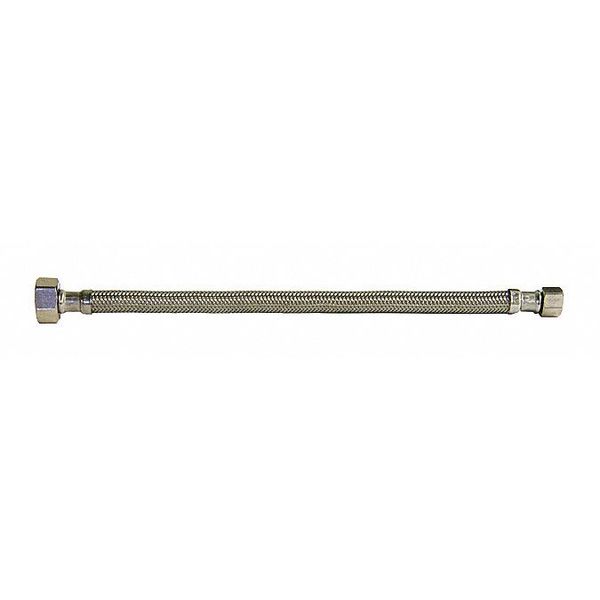 Faucet Supply Line, 3/8x1/2, 20in.L