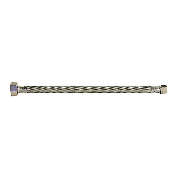 Faucet Supply Line, 3/8x1/2, 16in.L