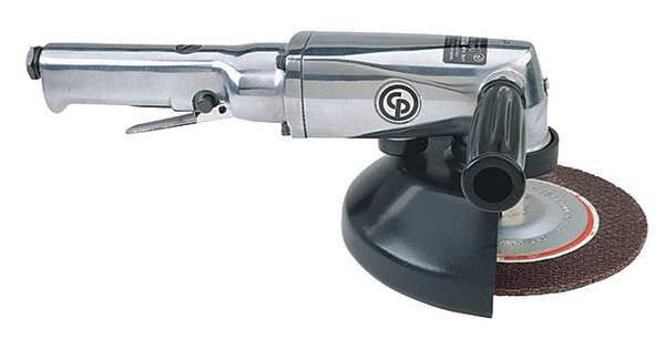 Type 27 Angle Grinder,  3/8 in NPT Female Air Inlet,  5/8" Collet,  Heavy Duty,  7, 500 RPM,  1.3 hp