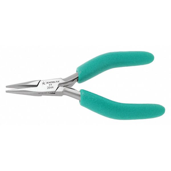 Chain Nose Plier, 4-3/4 in., Smooth