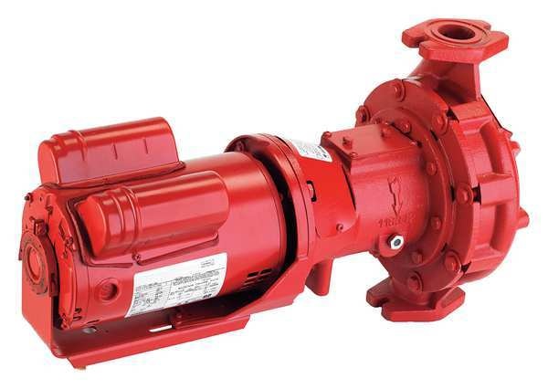 Hot Water Circulating Pump, 3/4 hp, 115V/230V, 1 Phase, Flange Connection