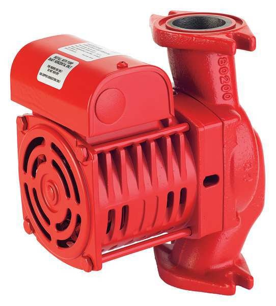 Hot Water Circulating Pump, 1/6 hp, 120v, 1 Phase, Flange Connection