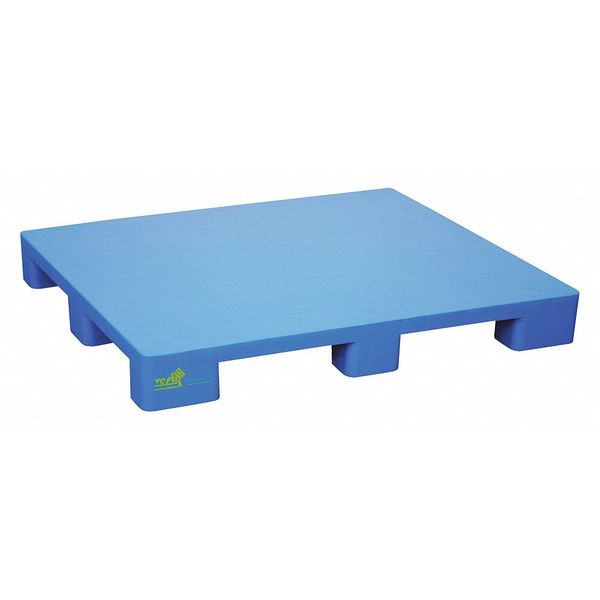 High Density Polyethylene (HDPE) Pallet,  39 in L,  46.875 in W,  5.5 H