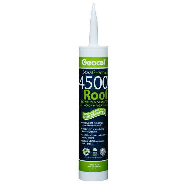 Roof Sealant,  10 oz,  Cartridge,  Black,  Hybrid Base