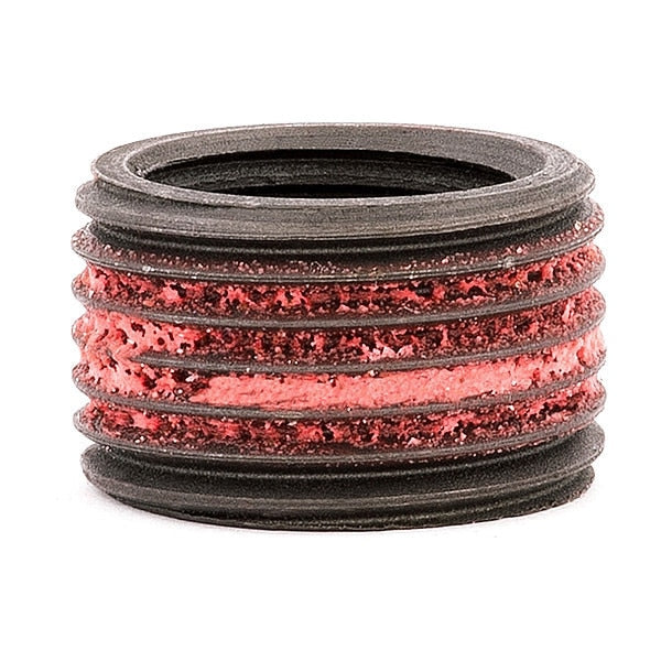 Heavy Wall Self Locking Thread Insert,  M14-1.25 Int Thrd Sz,  Steel,  5 PK