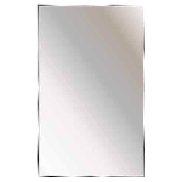 18" x 24 1/4" Surface Mounted Theft Proof Acrylic Mirror