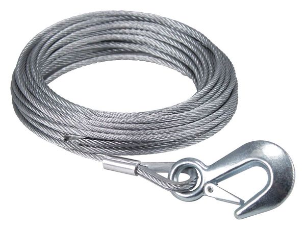 50 - Ft. X 3/16In Cable & Hook