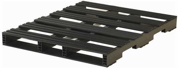 Recycled Rigid PVC Pallet,  48 in L,  40 in W,  4 1/2 in H