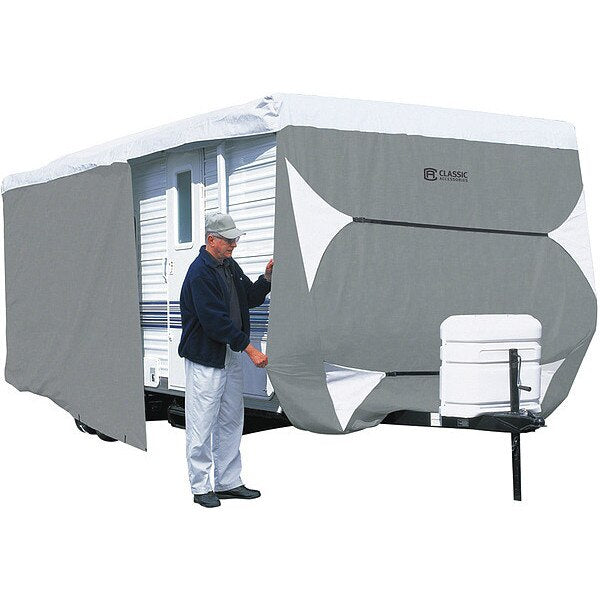 Toy Hauler RV Cover,  15 ft-18 ft,  Grey