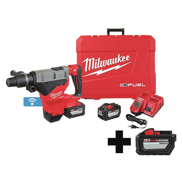 Cordless Rotary Hammer Kit, 18.0V, Li-ion