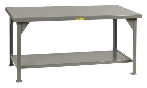 Workbench,  Steel,  72 in W,  34 in Height,  10, 000 lb,  Straight