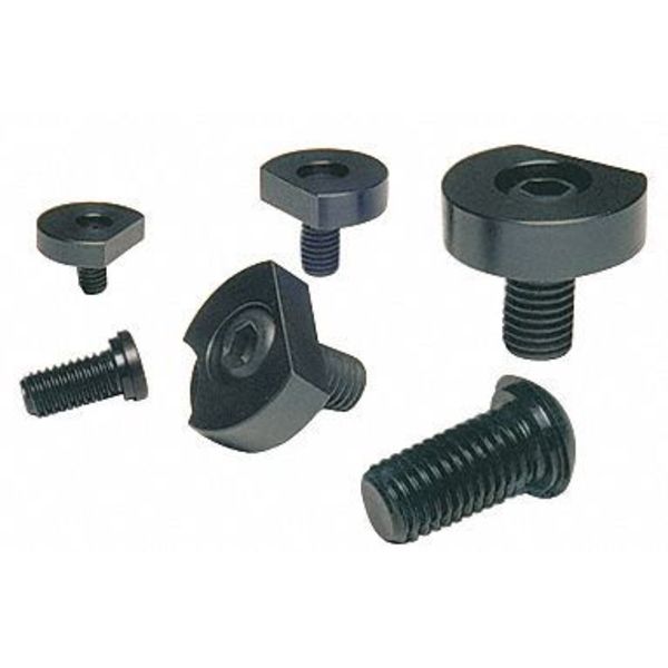 Machinable Fixture Clamps, M6, 12mm, PK4