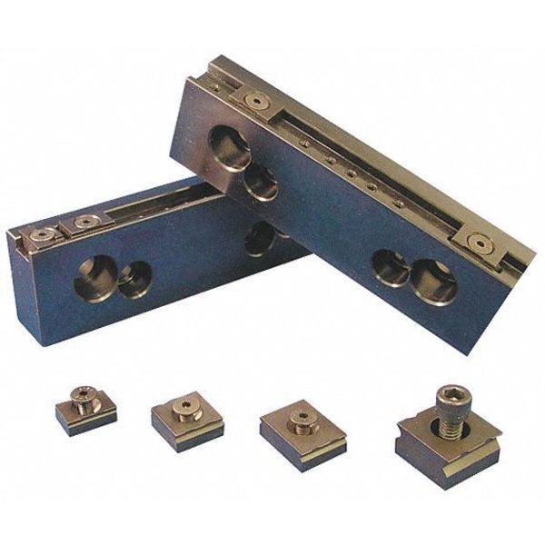 Steel Jaw Set, Vise Jaws, 6 or 8in, PK2