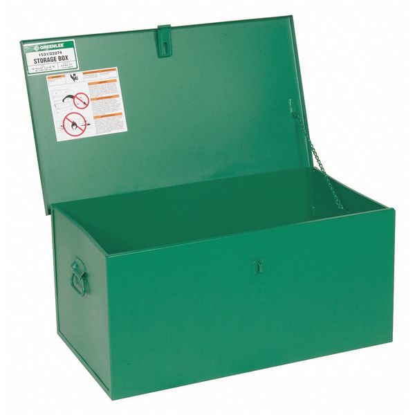 15" x 31" x Greenlee Storage Box