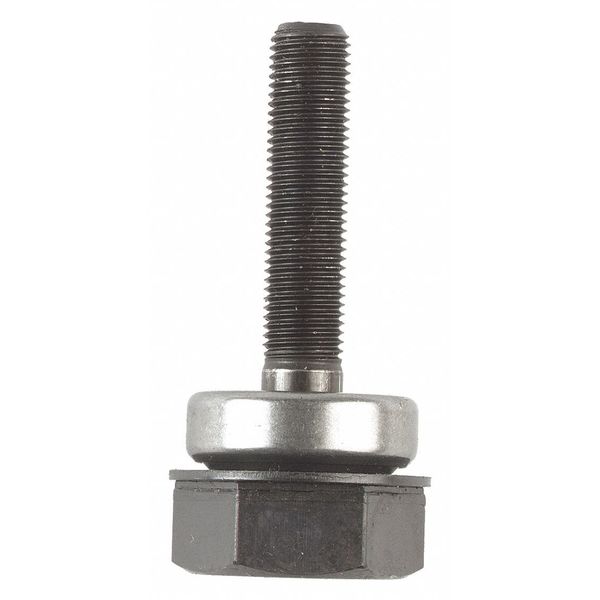 Knockout Draw Stud,  3/8 in L x 1 5/8 in H,  Steel