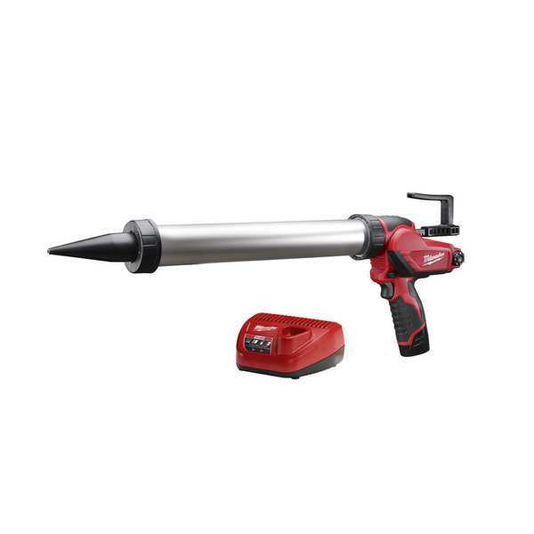 M12 20oz. Aluminum Barrel Sausage Style Caulk and Adhesive Gun Kit