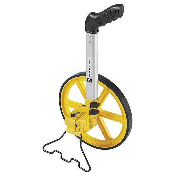 Measuring Wheel, Single, 2.5 ft., Yellow