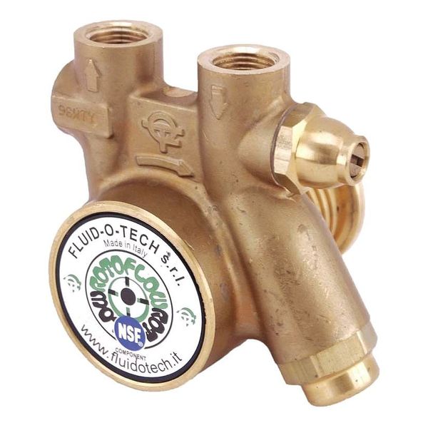 Rotary Vane Pump, Low Lead Brass, 1 gpm