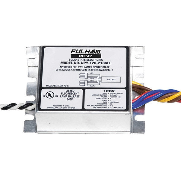 CFL Ballast, Rapid, CFL Lamps, 0.55A