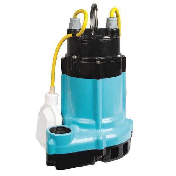 1/2 HP 1-1/2" F Submersible Sump Pump 115V Wide Angle Float