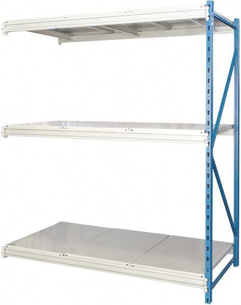 Add-On Bulk Storage Rack,  36 in D,  72 in W,  3 Shelves