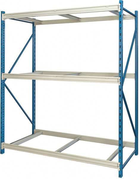Starter Bulk Storage Rack,  24 in D,  72 in W,  3 Shelves