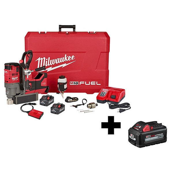 Lineman Magnetic Drill Kit, 690 RPM