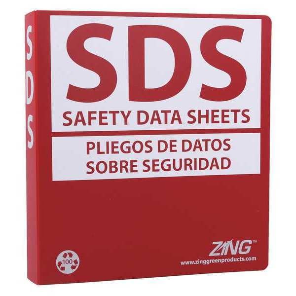 GHS SDS Binder, 1-1/2 in., Bilingual