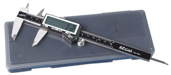 Fractional Digital Caliper, SS, 0-6"/150mm