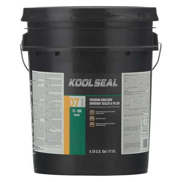 5 gal. Sealer,  Black Protective Finish,  Black