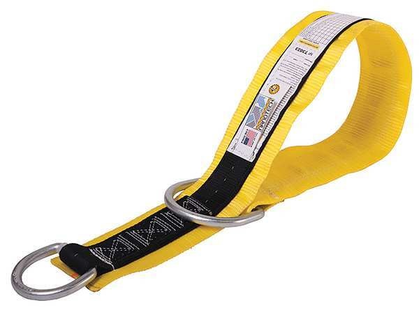 Premium Cross Arm Strap,  With Large and Small D-Rings,  Reusable Anchorage Connector,  3 ft L