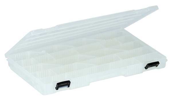 Adjustable Compartment Box with 4 to 36 compartments,  Plastic,  1 3/8 in H x 9.13 in W