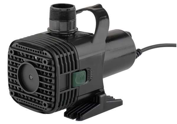 Water Garden Pump, 10 In. L, 5-11/16 In. W