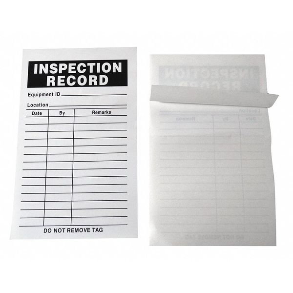InspectionRecordLabel, 3in W x 5in H, PK25