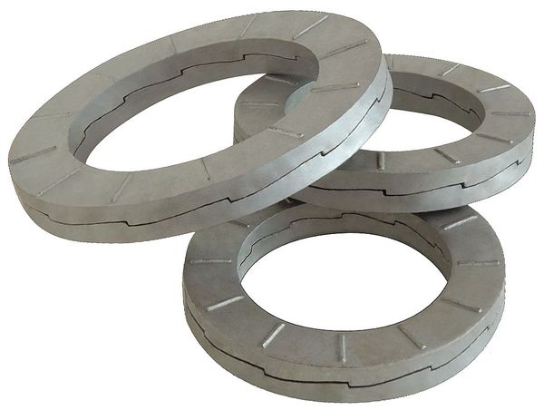 Wedge Lock Washer,  Fits Bolt Size 5/8 in Steel,  Delta Protect Finish,  100 PK