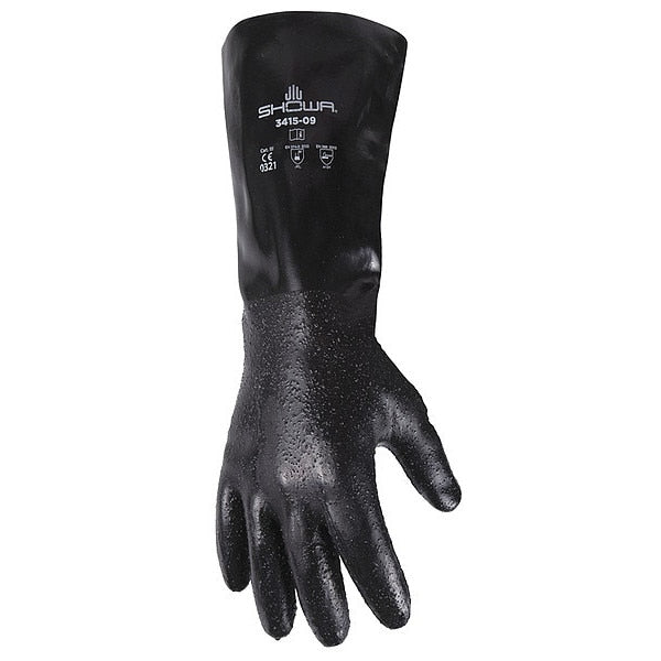 14" Chemical Resistant Gloves,  Neoprene,  XL,  1 PR