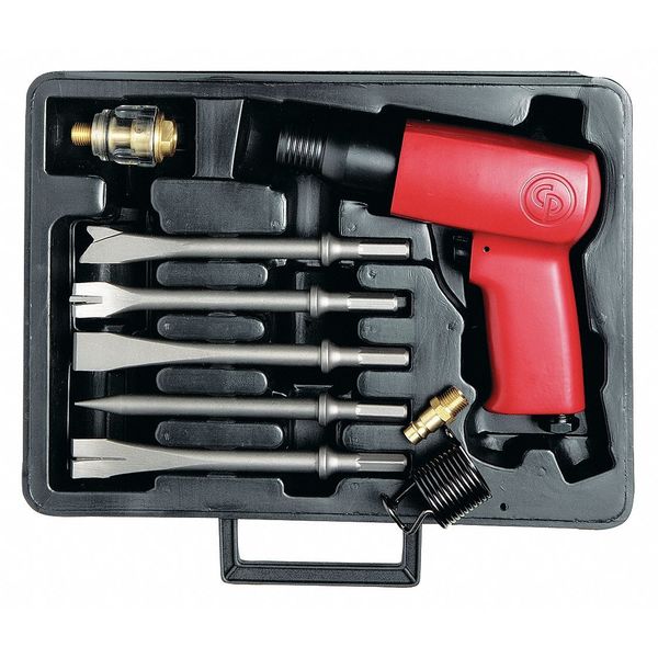 0.401" Round Pistol Air Hammer Kit 3000 bpm