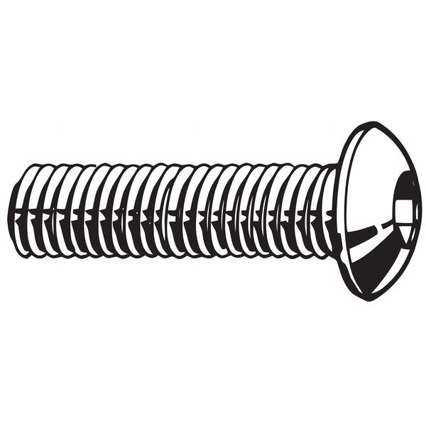 M3-0.50 Socket Head Cap Screw,  Black Oxide Steel,  12 mm L,  100 PK