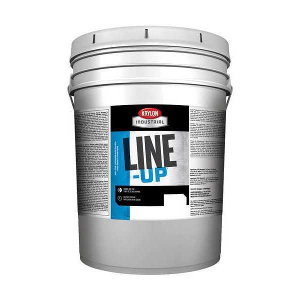 Pavement Striping Paint,  5 gal.,  Parking Lot White,  Water -Based